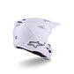 Alpinestars S-M3 Adult MX Helmet - White Gloss