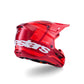 Alpinestars S-M7 Adult MX Helmet - Core Red Gloss