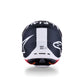 Alpinestars S-M7 Adult MX Helmet - Dasher Black / White Matte
