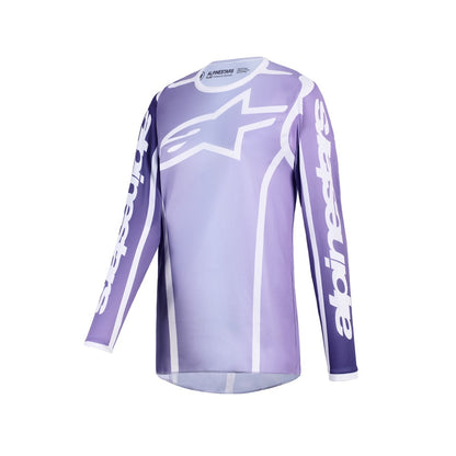 Alpinestars Stella Fluid Adult MX Jersey - Apex Violet White