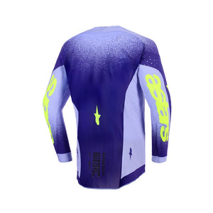 Alpinestars Supertech Adult MX Jersey - Scenz Purple Yellow