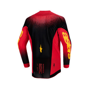 Alpinestars Supertech Adult MX Jersey - Scenz Red Black Yellow