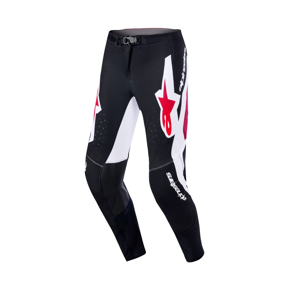 Alpinestars Supertech Adult MX Pants - AFD Vista Black Red White