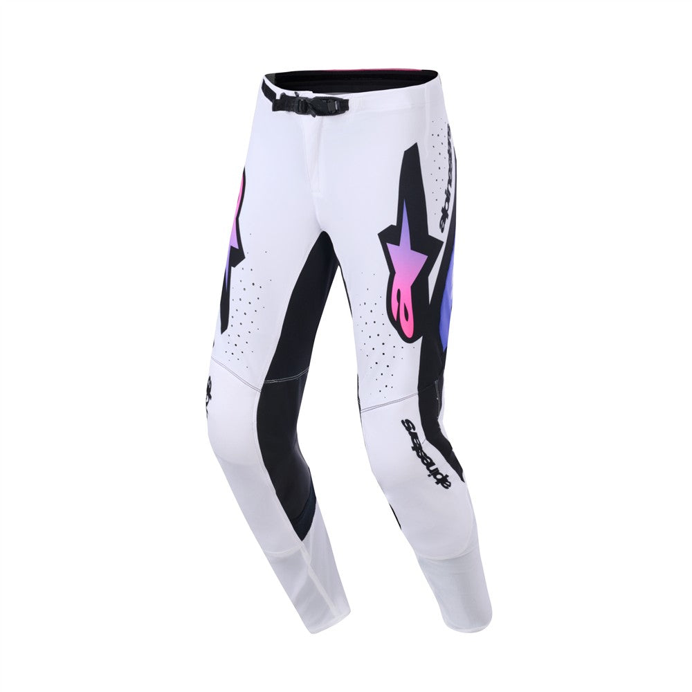 Alpinestars Supertech Adult MX Pants - AFD Vista White Purple Black