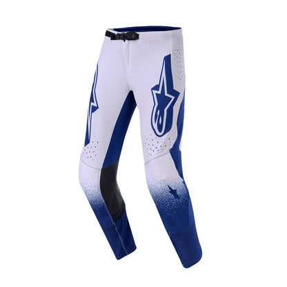 Alpinestars Supertech Adult MX Pants - Scenz Light Gray Dark Blue
