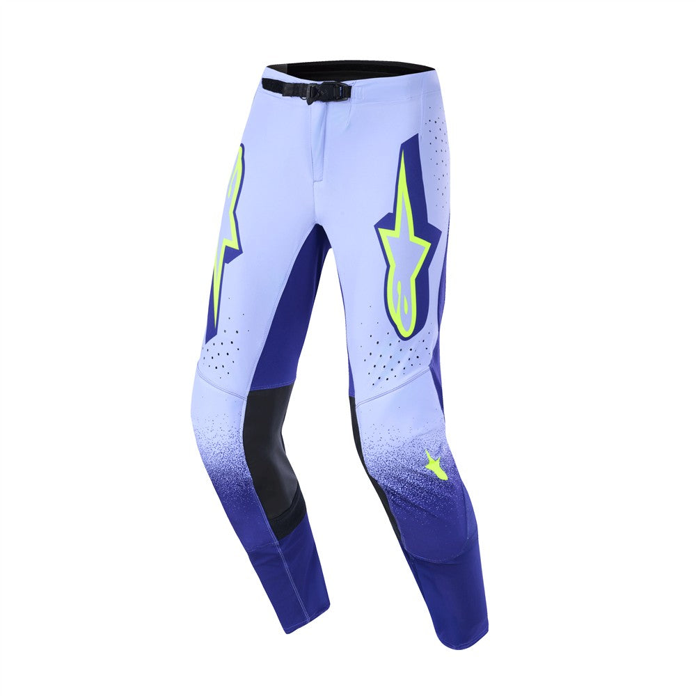 Alpinestars Supertech Adult MX Pants - Scenz Purple Yellow