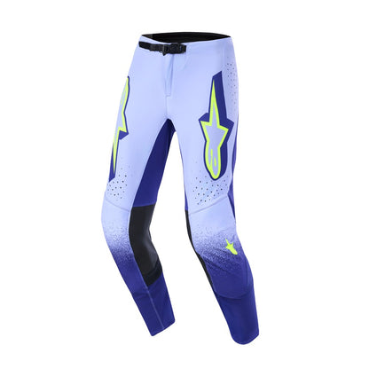 Alpinestars Supertech Adult MX Pants - Scenz Purple Yellow