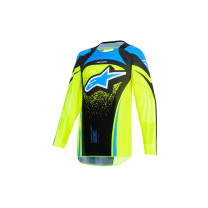 Alpinestars Supertech Youth MX Jersey - Nomur Navy Yellow UCLA Blue