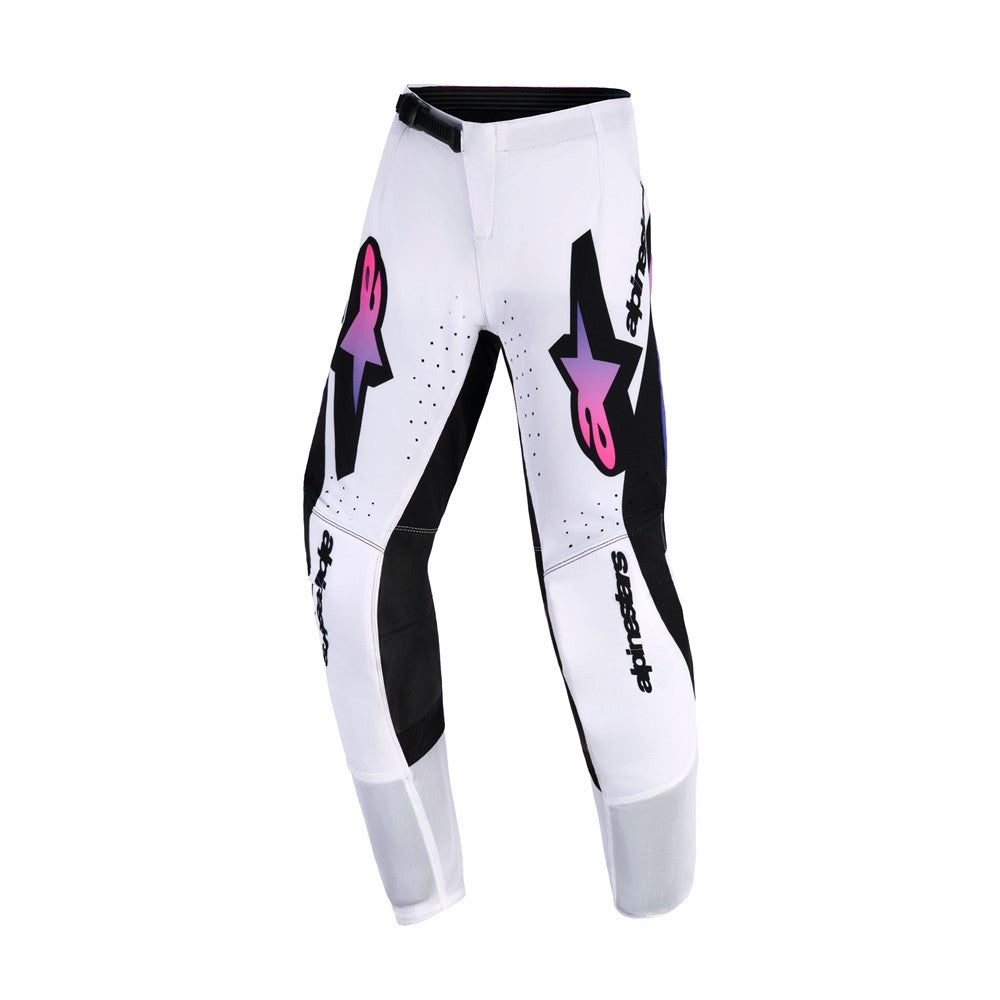 Alpinestars Supertech Youth MX Pants - Vista White Purple Black