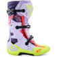 Alpinestars Tech-10 Supervented Adult MX Boots - Purple Yellow Diva Pink