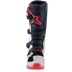 Alpinestars Tech-7 Adult Enduro Boots - Black Light Gray Bright Red