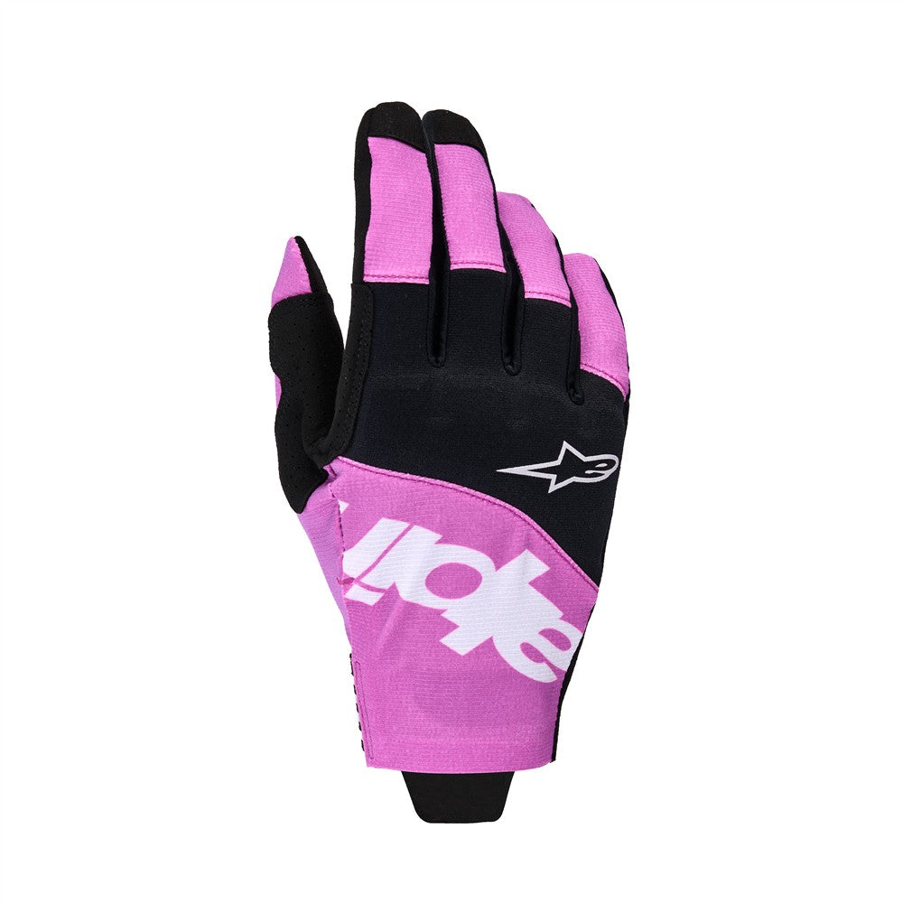 Alpinestars Techstar Adult MX Gloves - Black Light Gray Purple