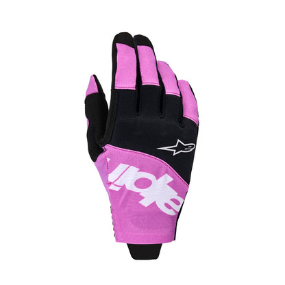 Alpinestars Techstar Adult MX Gloves - Black Light Gray Purple