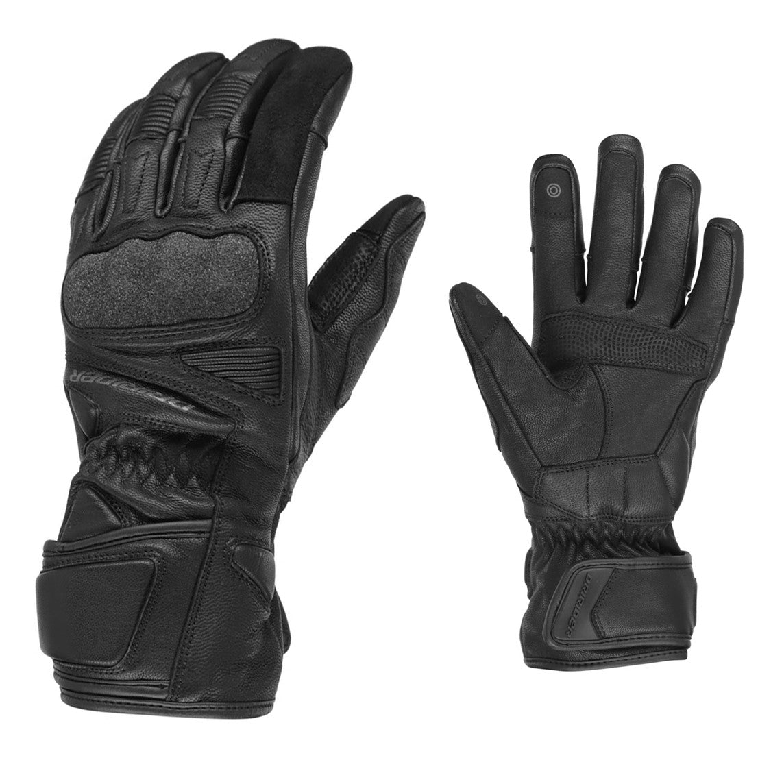 Dririder Apex 3 Ladies Leather Motorcycle Glove - Black