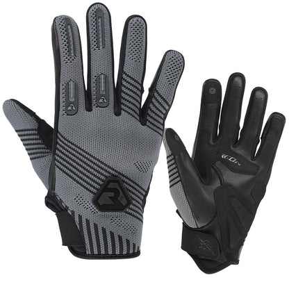 Argon Chaser Summer Gloves - Grey Black