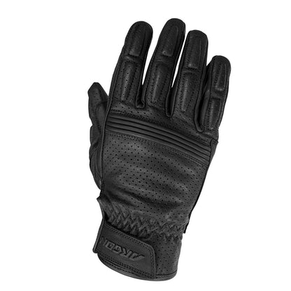 Argon Clash Summer Leather Gloves - Black