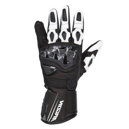 Argon Engage II Track Motorcycle Glove - Black White