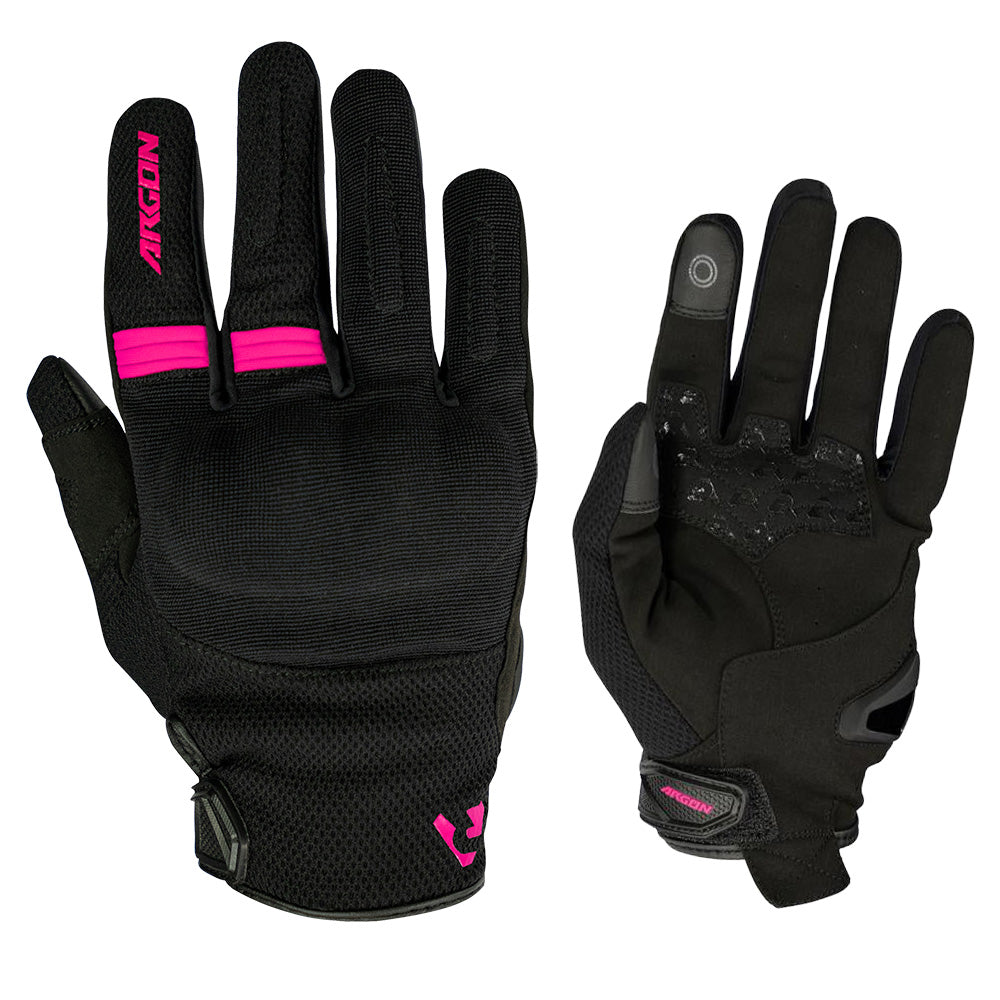 Argon Swift Ladies Motorcycle Glove - Black Pink