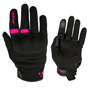 Argon Swift Ladies Motorcycle Glove - Black Pink