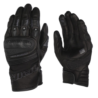 Dririder Torque Ladies Leather Short Cuff Glove - Black