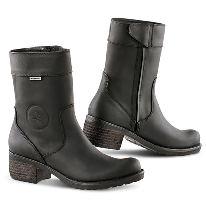 Falco Ayda 2 Ladies Leather Boots - Waterproof - Black