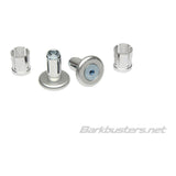 Barkbusters Bar End Plug 14mm/18mm - Silver (Pair)