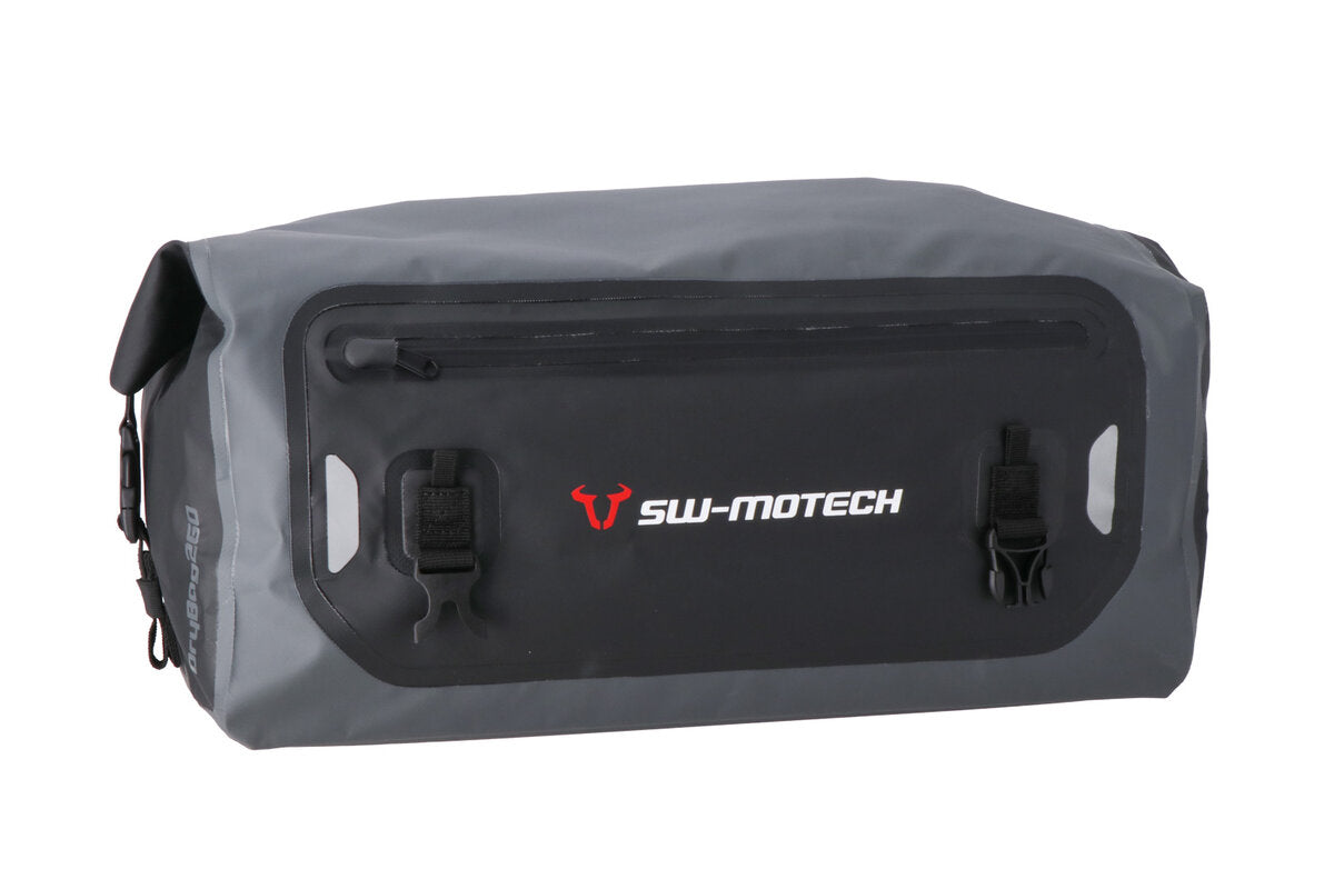TAILBAG SW MOTECH DRYBAG 26L GREY BLACK WEATHERPROOF