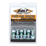 BOLT Sprocket bolts & Nuts - Euro Style - Silver