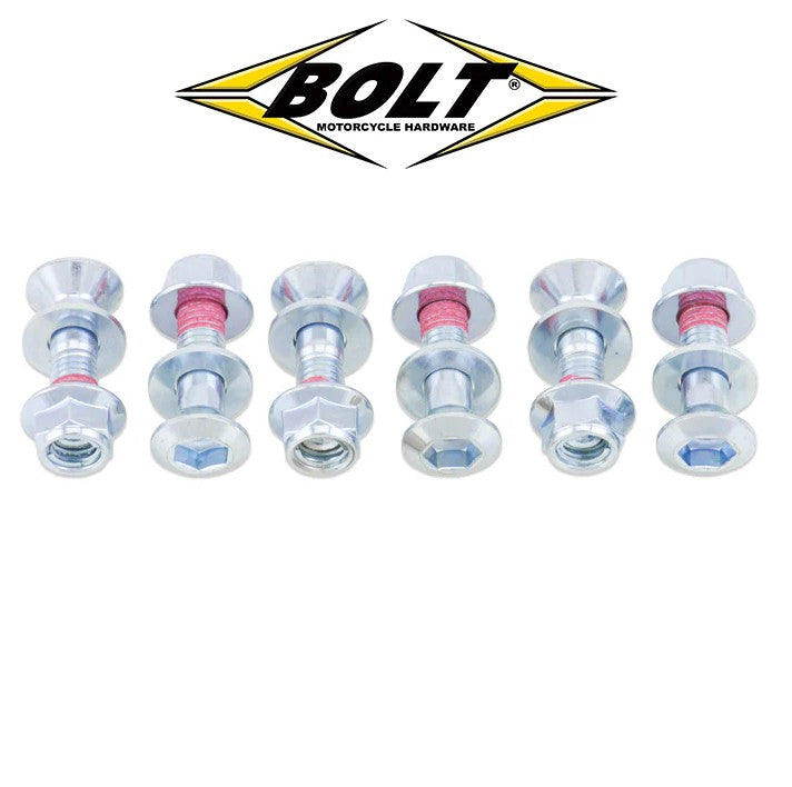 BOLT Sprocket bolts & Nuts - Japanese Style - Silver