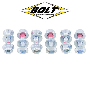 BOLT Sprocket bolts & Nuts - Japanese Style - Silver