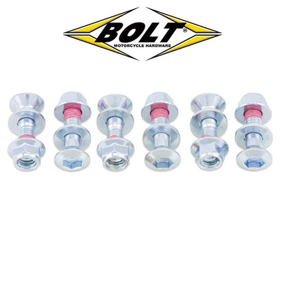 BOLT Sprocket bolts & Nuts - Japanese Style - Silver