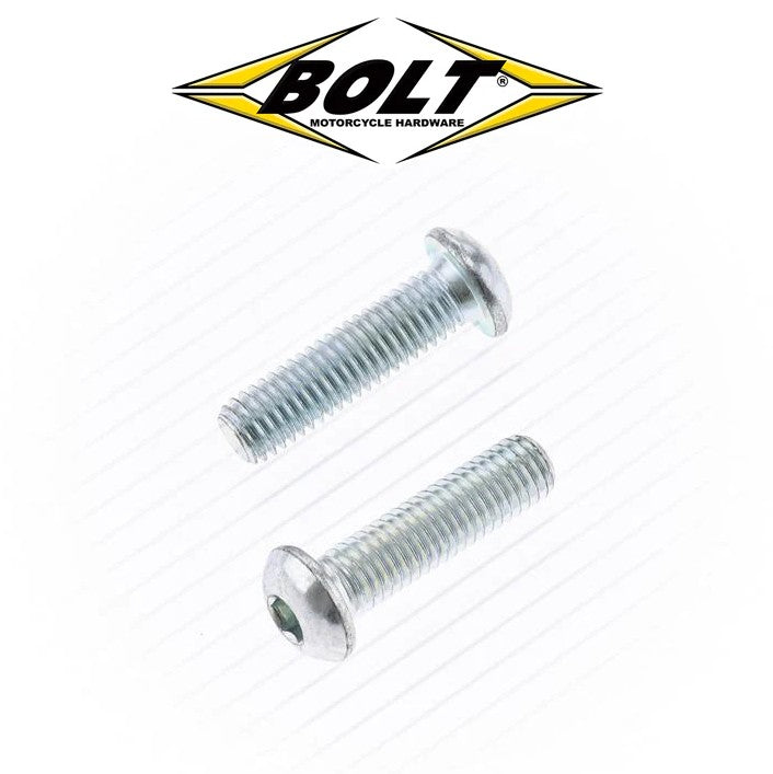 BOLT 8x20mm x 1.25p Button Allen Head Bolt - 10 Pack