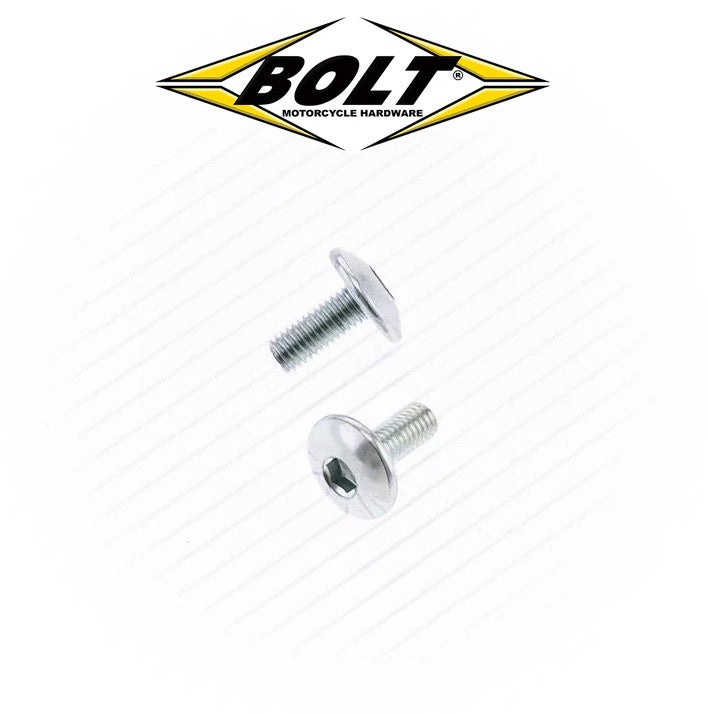BOLT 5x12mm .8p Fairing Button Allen Head Bolts - 10 Pack