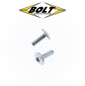 BOLT 5x16mm .8p Fairing Button Allen Head Bolts - 10 Pack