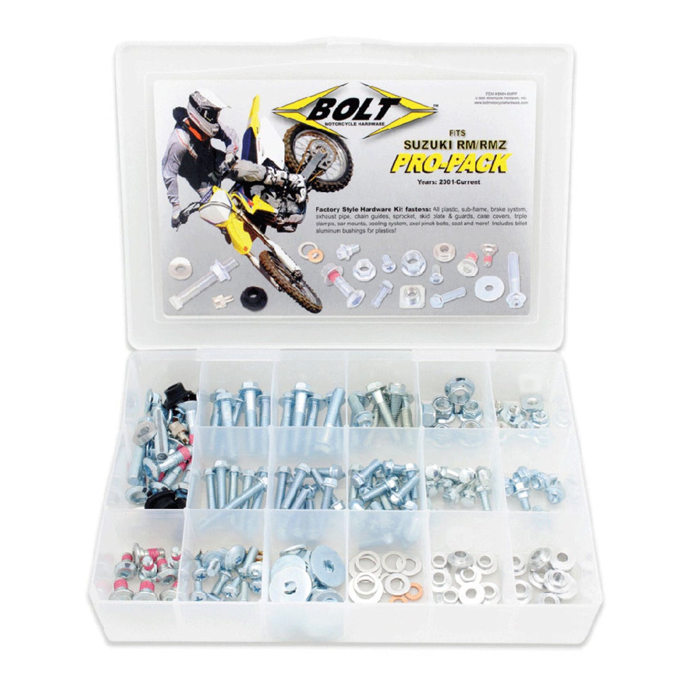 Bolt Suzuki RM RMZ Pro Pack Bolt Kit