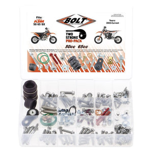BOLT Euro Mini Pro Pack Bolt Kit - 50cc 65cc KTM Husqvarna GasGas