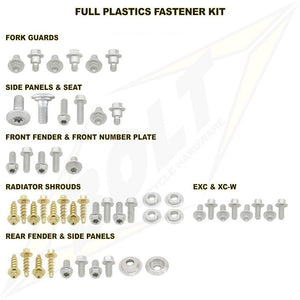 BOLT Body Work Fastener Bolt Kit - KTM 125-300 2019-2025