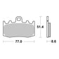 Brembo Prime Sinter Front Brake Pads 07BB26SA