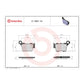 Brembo Upgrade Sinter Rear Brake Pads 07BB27SX