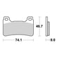 Brembo Prime Sinter Front Brake Pads 07HO50SA