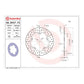 Brembo Prime Serie Oro Rear Brake Disc 68B407F2