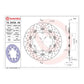 Brembo Prime Serie Oro Front Brake Disc 78B40849