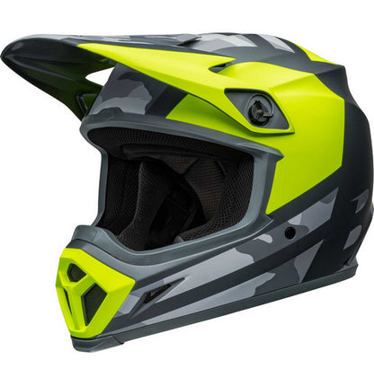 Bell MX-9 MIPS Adult MX Helmet - Alter Ego Matt High Viz Camo