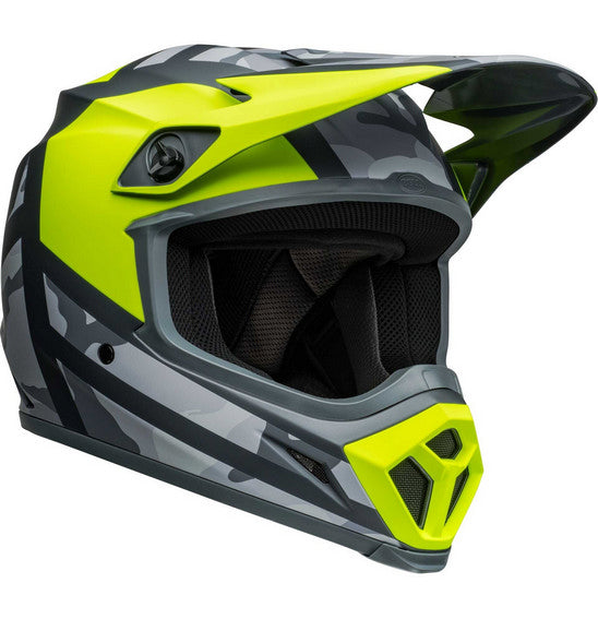 Bell MX-9 MIPS Adult MX Helmet - Alter Ego Matt High Viz Camo