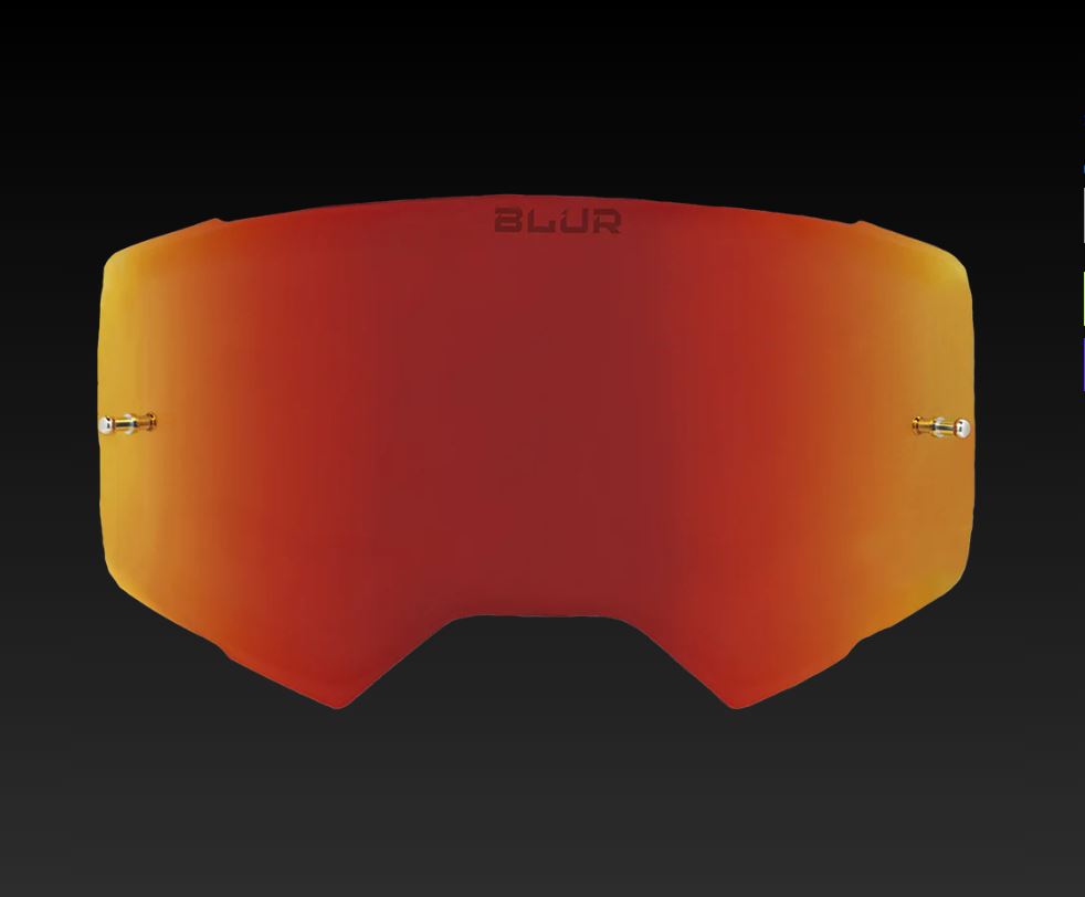 Blur B-60 Dual Pane Lens - Red