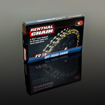 Renthal 520 R3 MX SRS O-Ring Chain - 120L - Gold