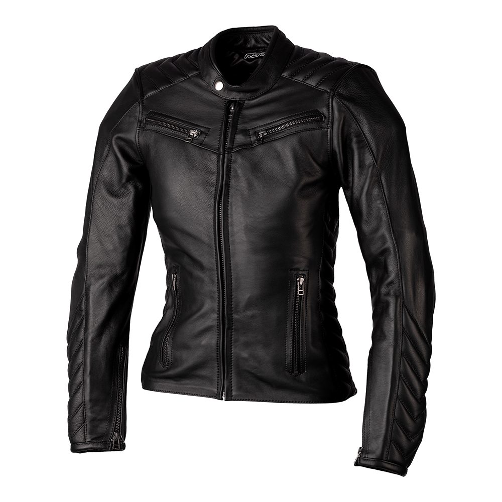 RST Ladies 14 Roadster Leather Jacket - Black