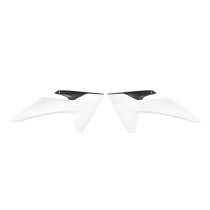RADIATOR SHROUDS RTECH WHITE BLACK KTM 65SX 2024