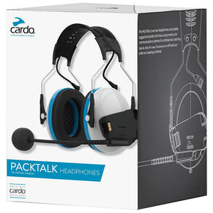 Cardo Packtalk Headphones - Single Pack - Bluetooth Intercom System