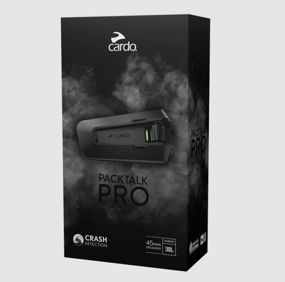 Cardo Packtalk Pro - Single Pack - Bluetooth Intercom System